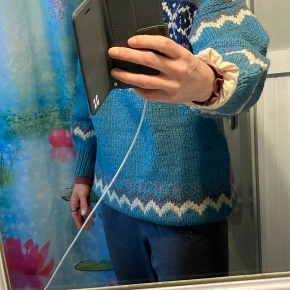 COPY - Hand loomed South American heavy wool sweater - Picture 5 of 5